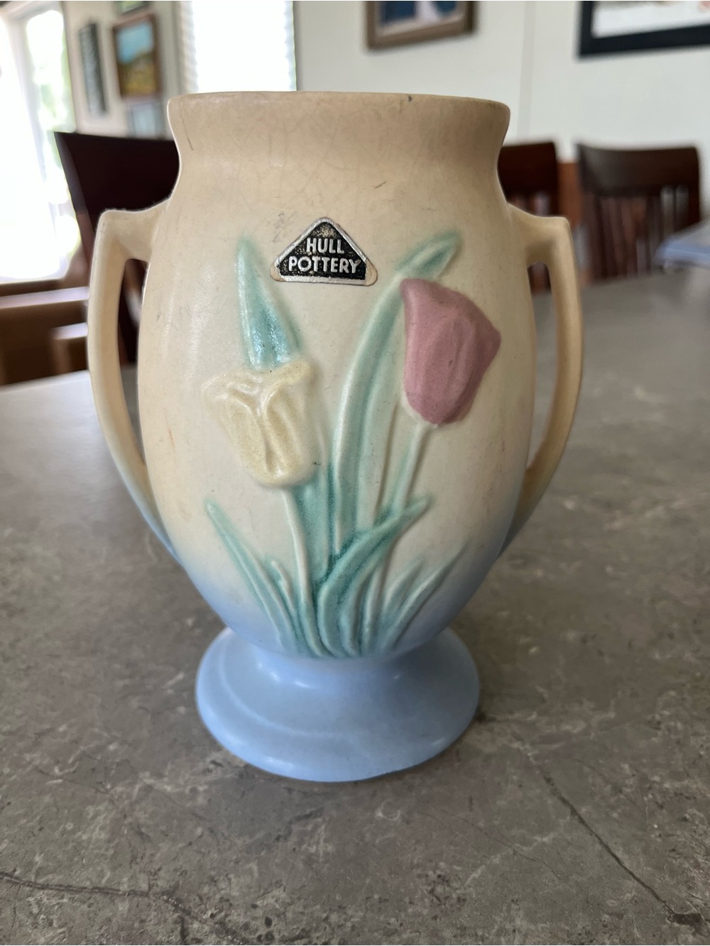 Hull Pottery Sueno Tulip Vase (1938)